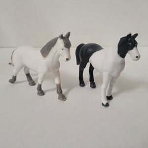 Vintage Funrise 1988 Horses Pinto Andalusian 3" Tall